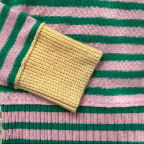 Free People Nocturnal Striped Cashmere Cardi - Picture 3 of 4